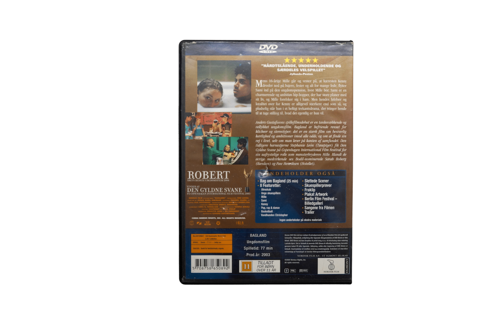 Bagland – DVD (Brugt)