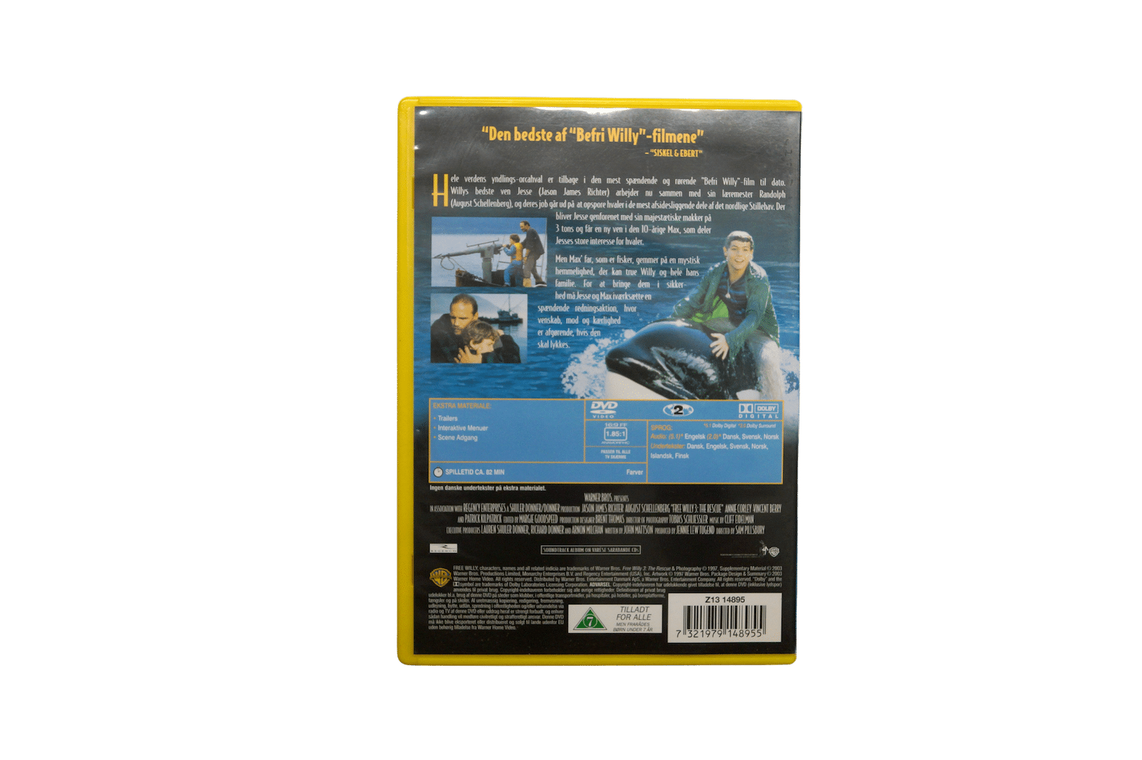 Befri Willy 3 – DVD (Brugt)