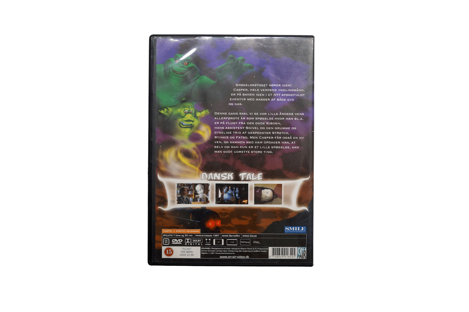 Casper – Den Magiske Begyndelse – DVD (Brugt)