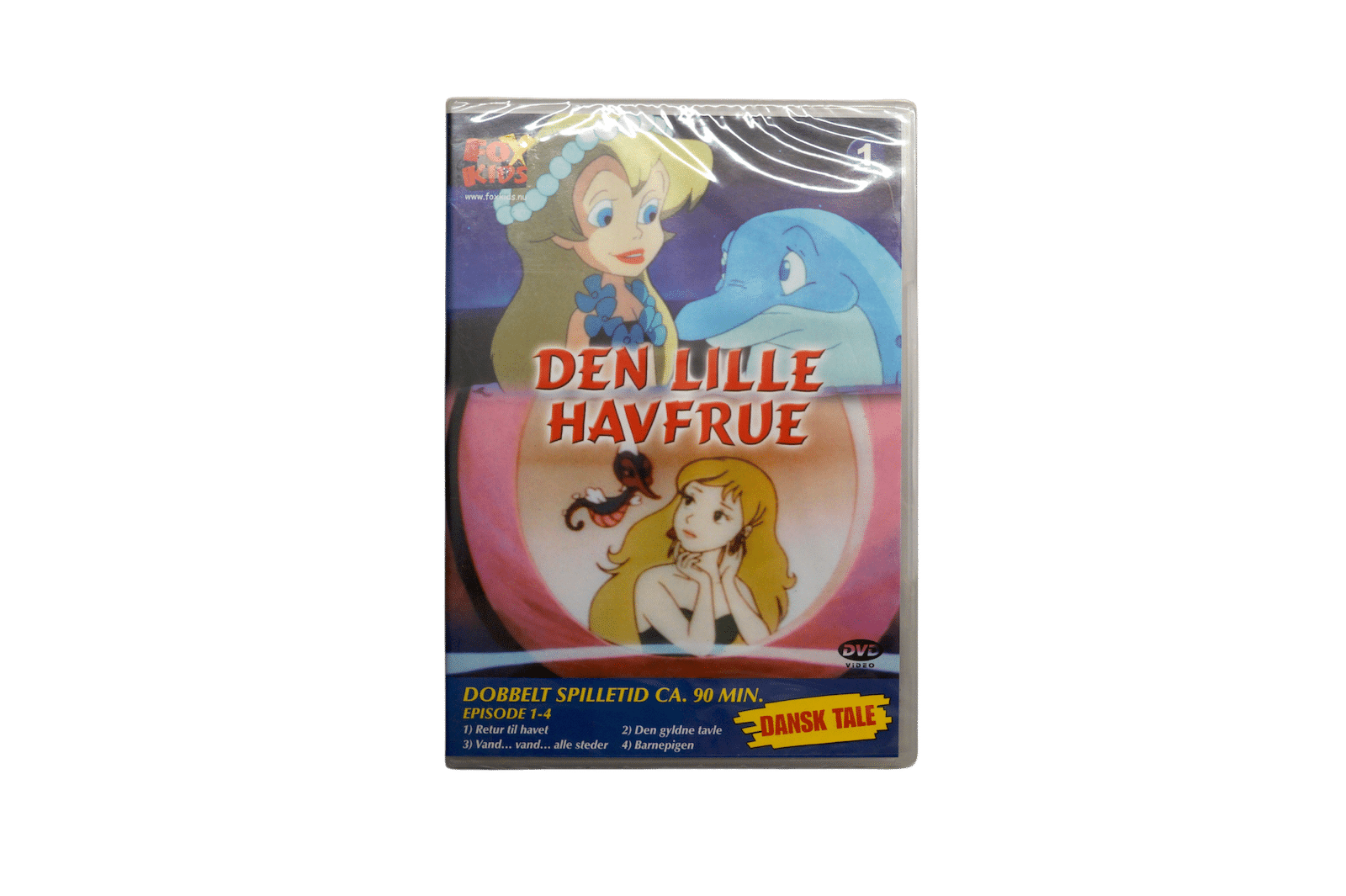 Den Lille Havfrue – Episode 1-4 – DVD (Ny)