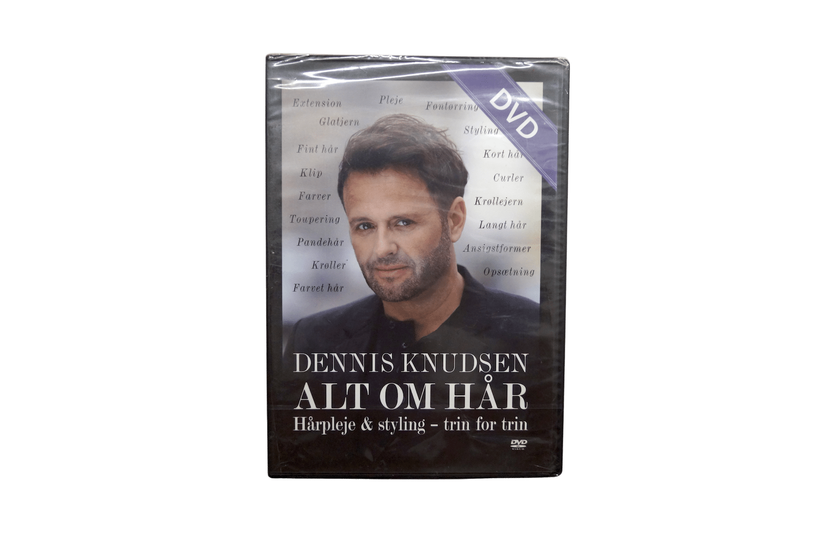 Dennis Knudsen – Alt om Hår: Hårpleje & Styling – Trin for Trin – DVD (Ny)