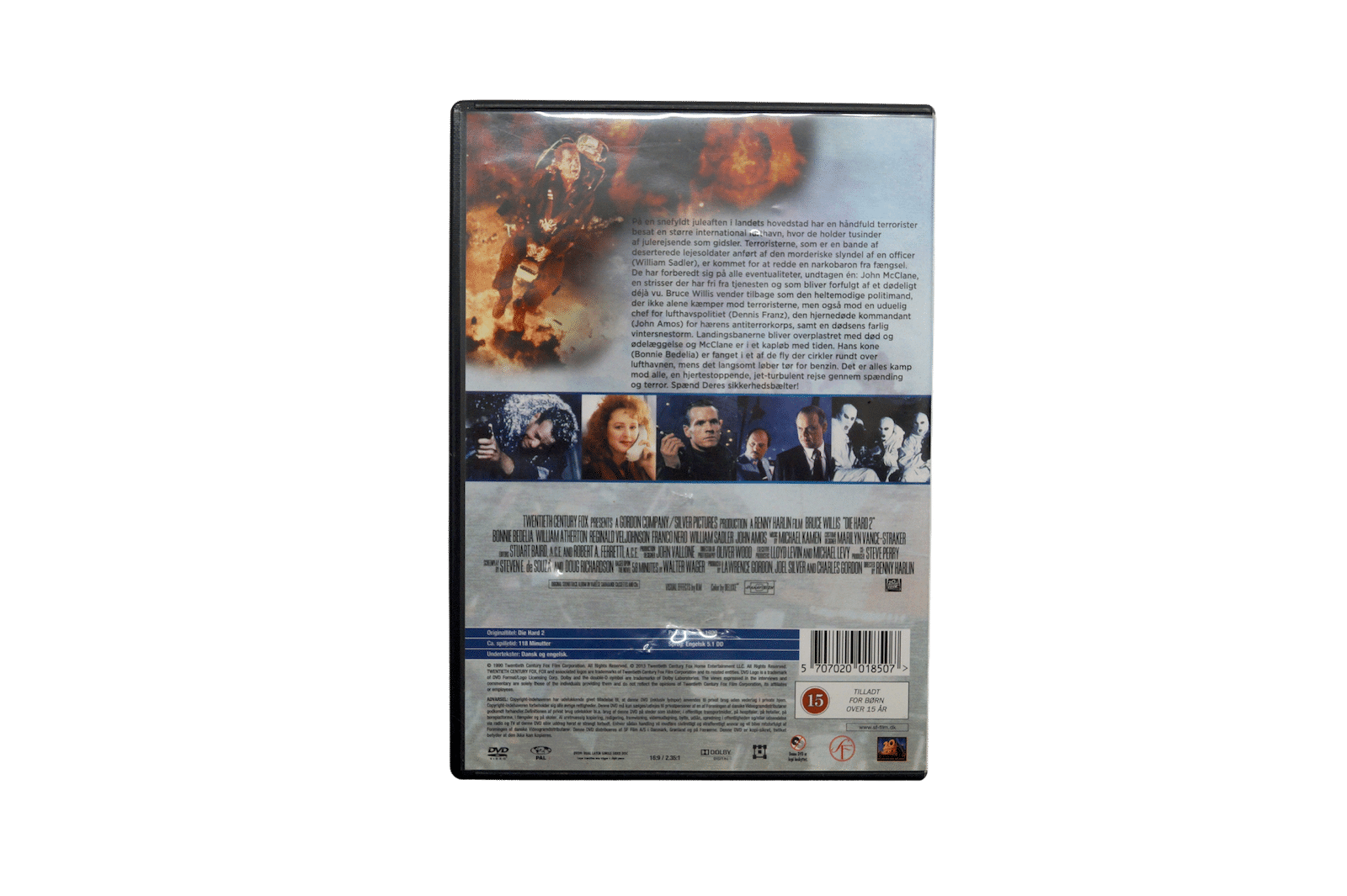 Die Hard 2: Die Harder – DVD (Brugt)