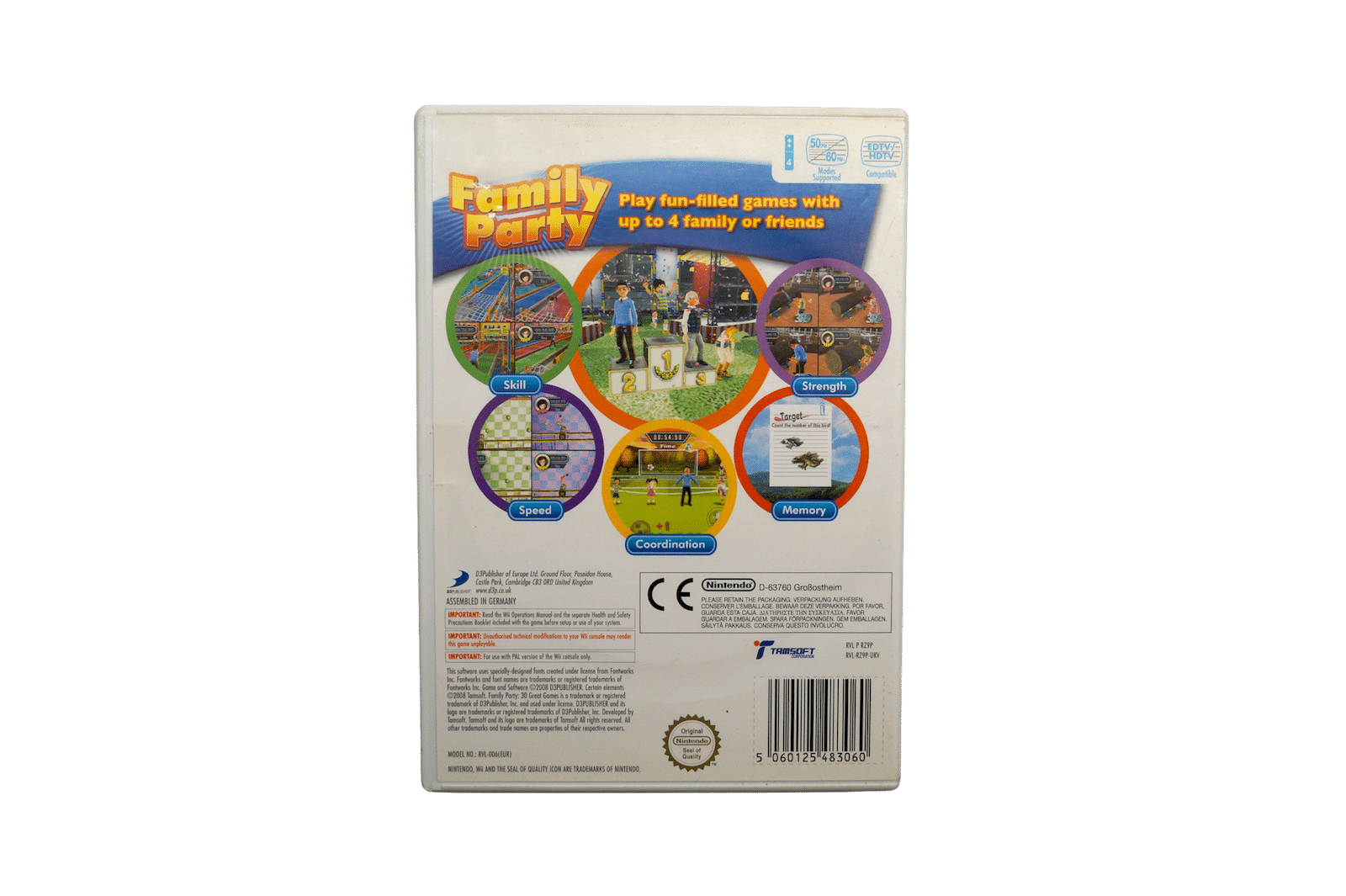 Family Party – Nintendo Wii (Brugt)