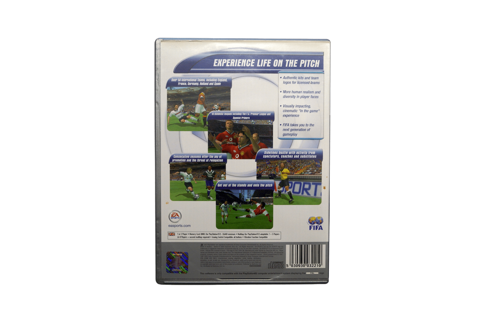 FIFA 2001 Platinum – PS2 (Brugt)