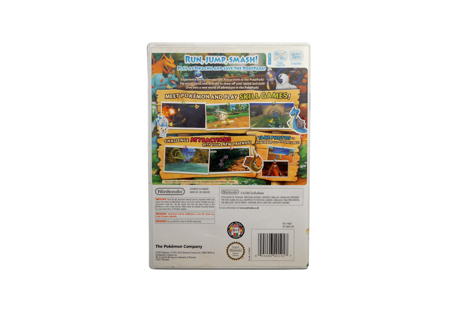 PokéPark: Pikachu’s Adventure – Nintendo Wii (Brugt)