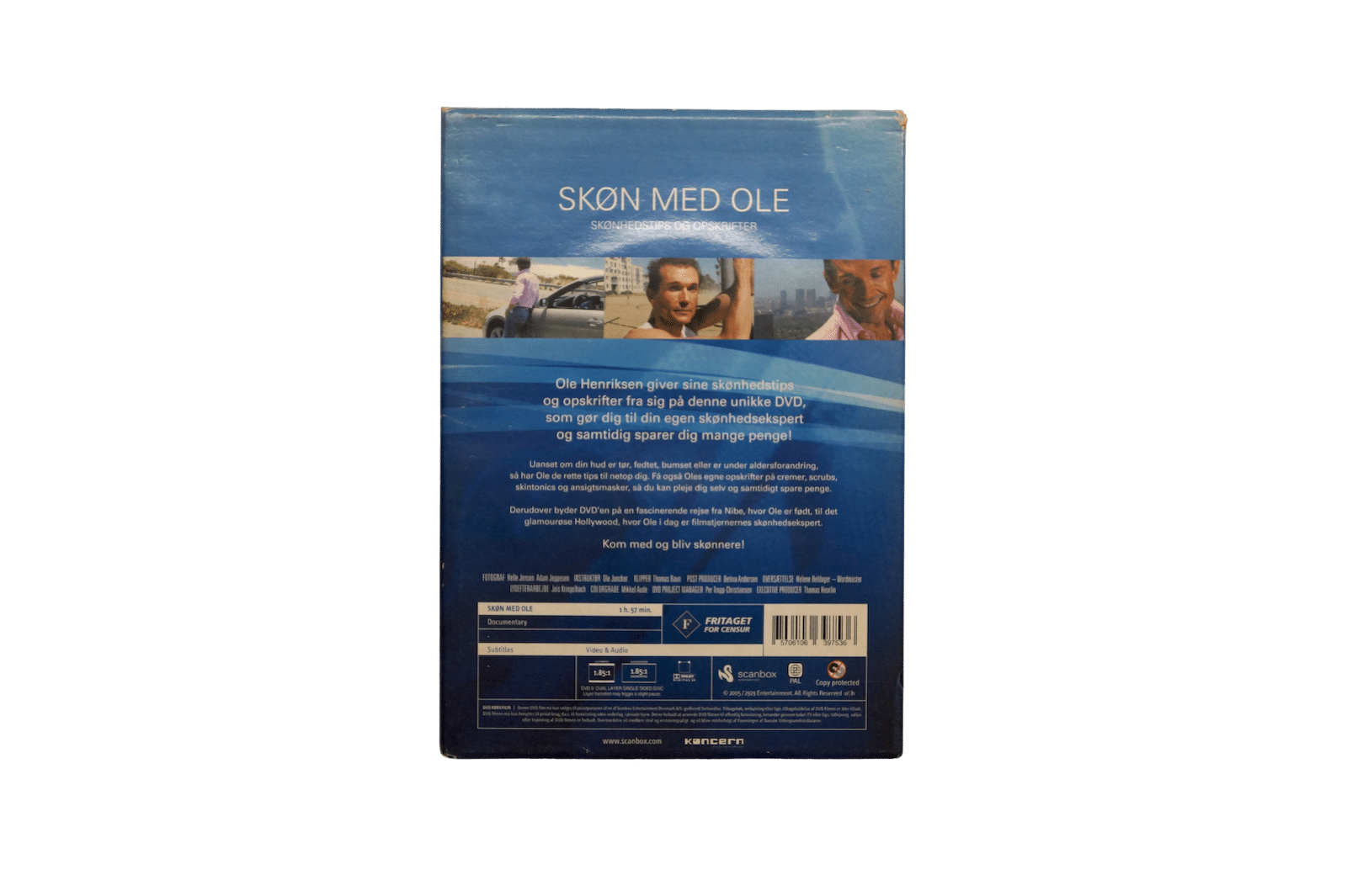 Skøn med Ole – Skønhedstips og Opskrifter – DVD (Brugt)