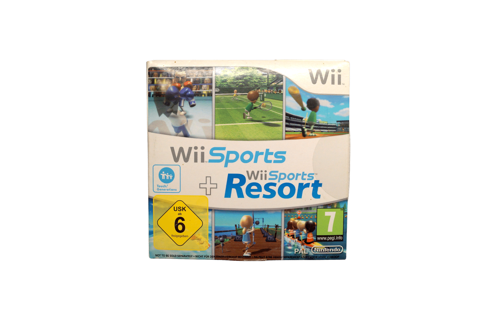 Wii Sports + Wii Sports Resort – Nintendo Wii (Brugt)