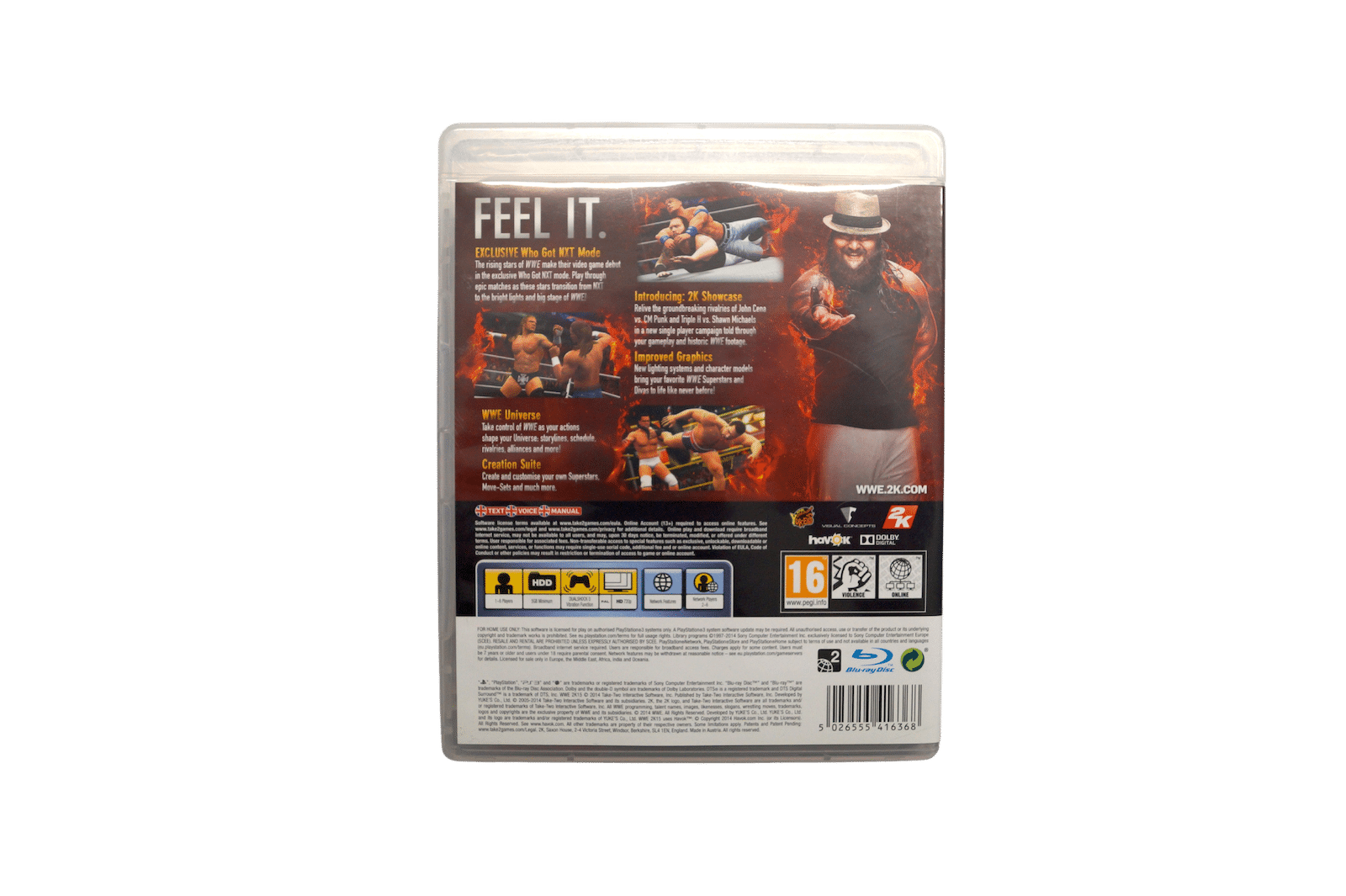 WWE 2K15 – PS3 (Brugt)