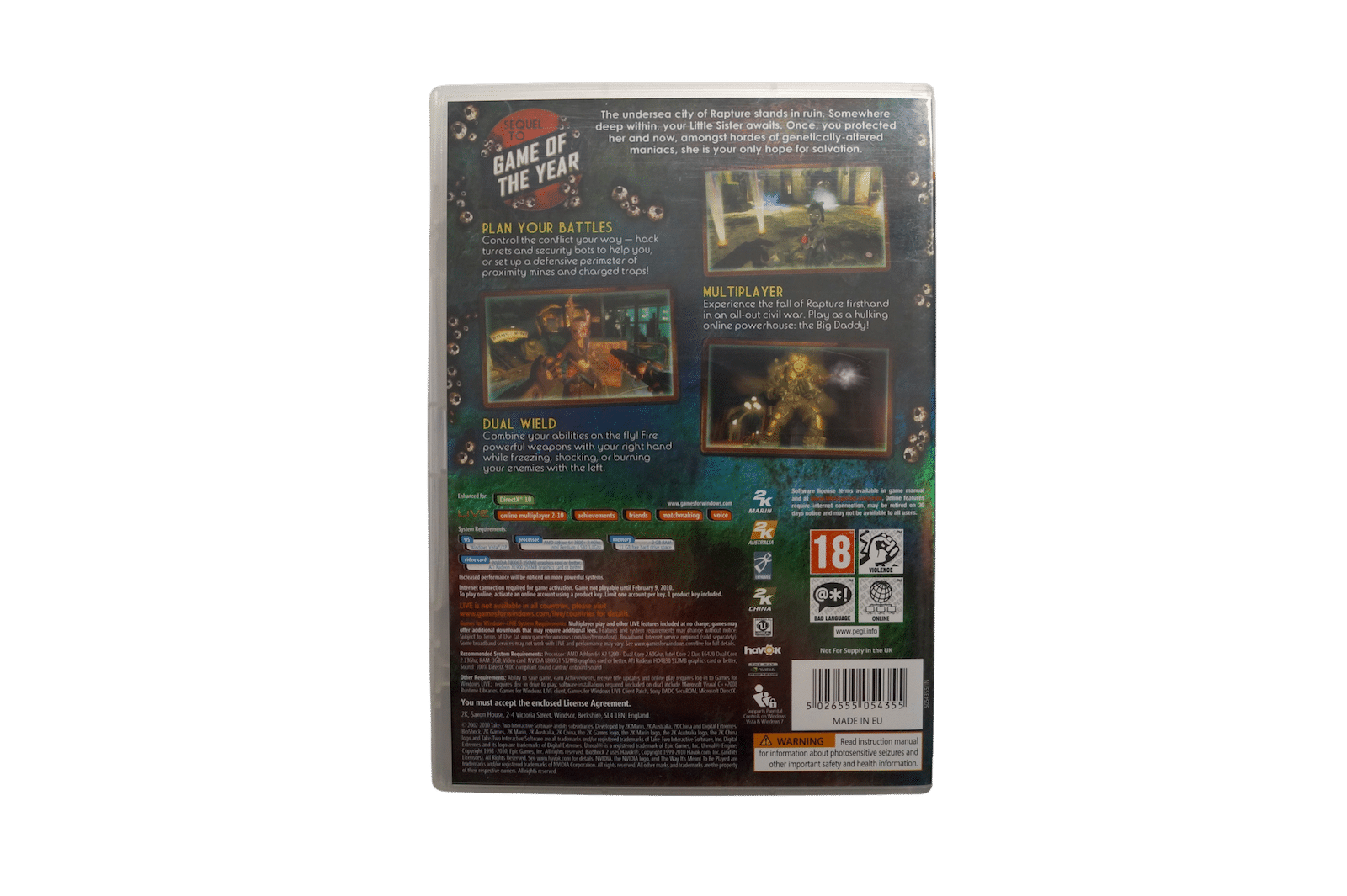 BioShock 2 – PC (Brugt)