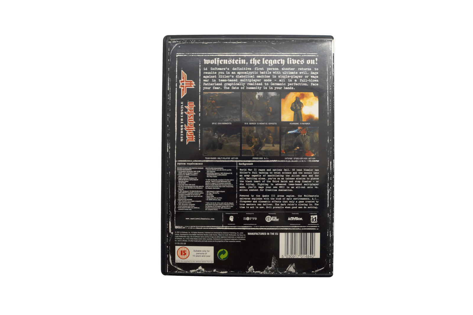 Return to Castle Wolfenstein – PC (Brugt)