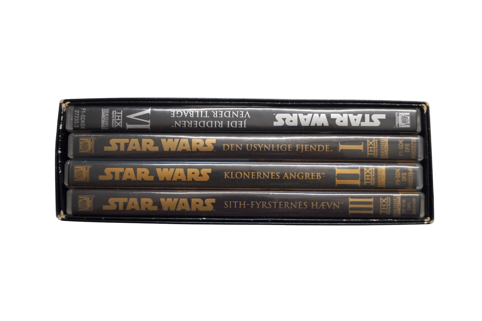 Star Wars Trilogy - 4 Disc DVD Box Set (Brugt)