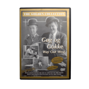 Gøg og Gokke: Way Out West – The Golden Collection – DVD (Brugt)