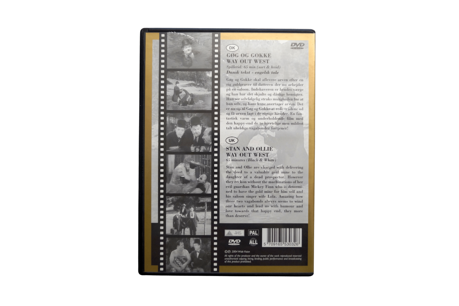 Gøg og Gokke: Way Out West – The Golden Collection – DVD (Brugt)