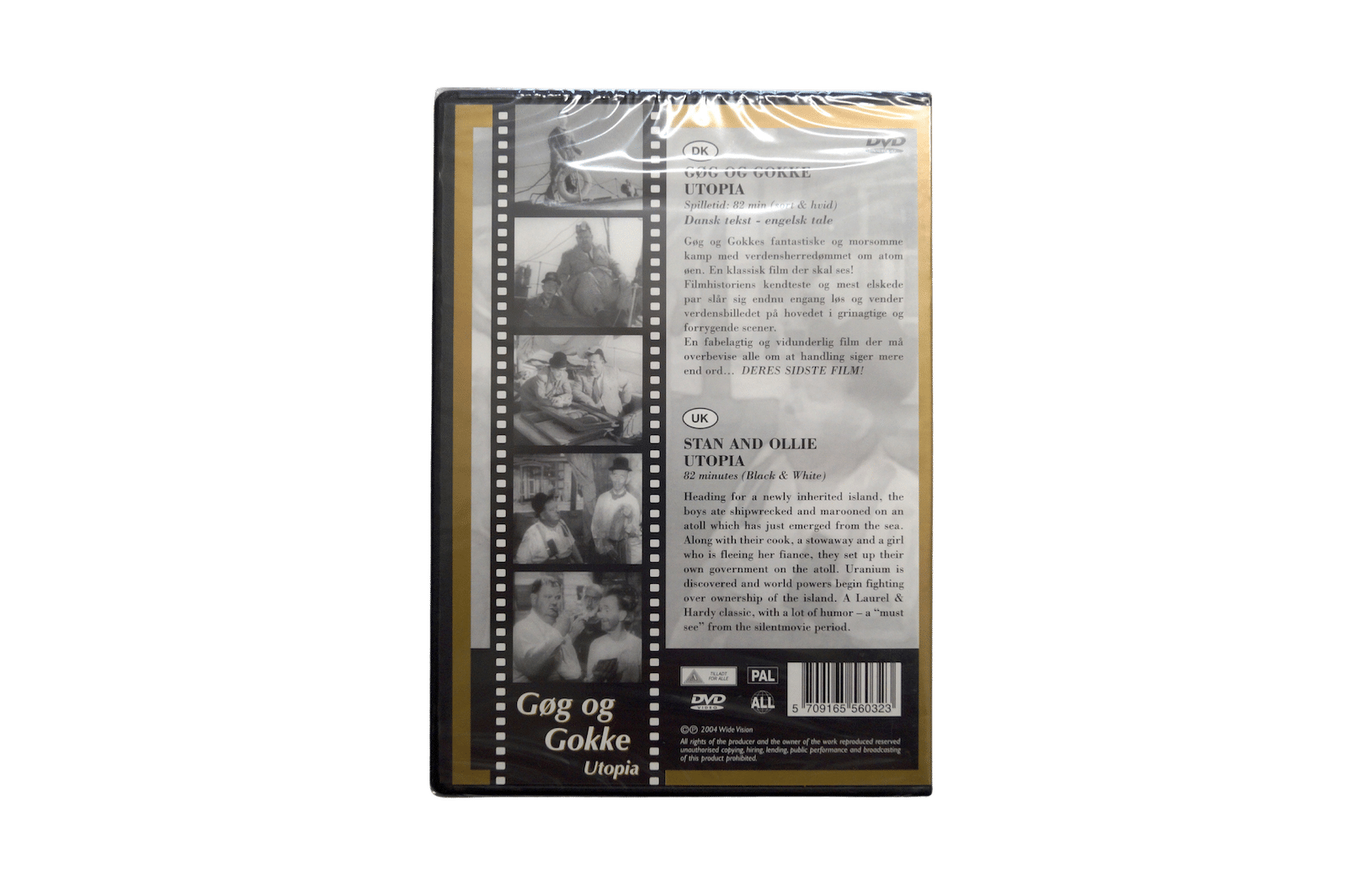 Gøg og Gokke: Utopia – The Golden Collection – DVD (Ny)