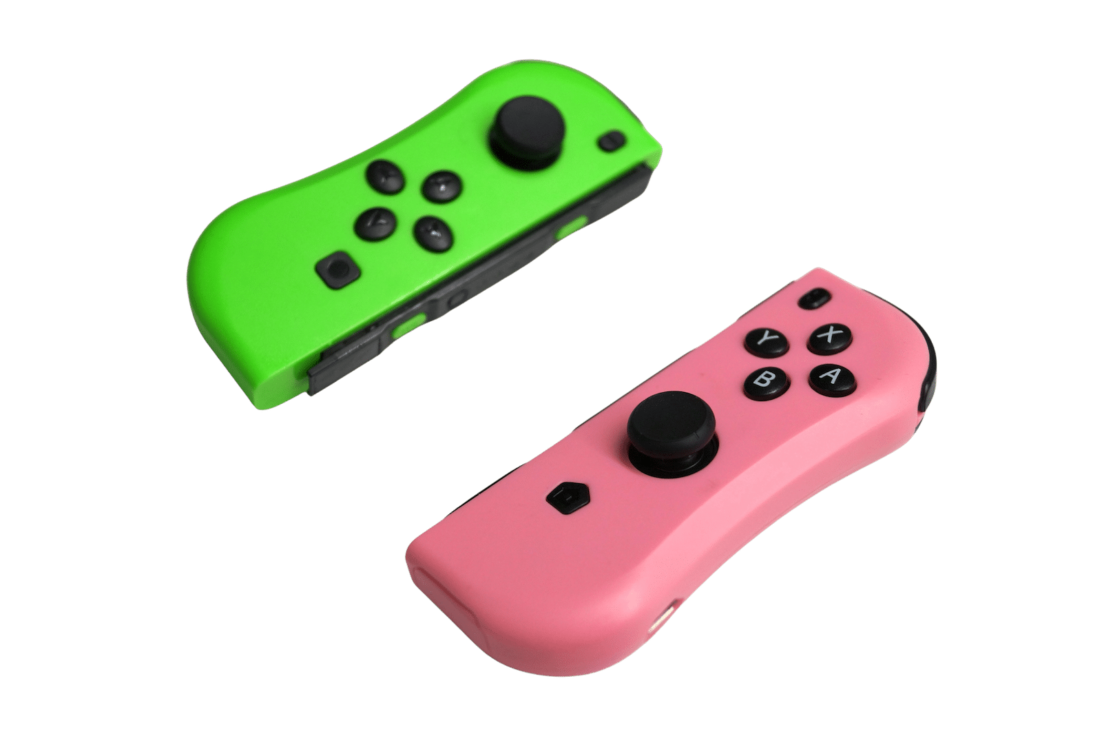 Trådløse Joy-Con Kompatible Controllere – Neon Grøn & Pink – Nintendo Switch (Brugt)