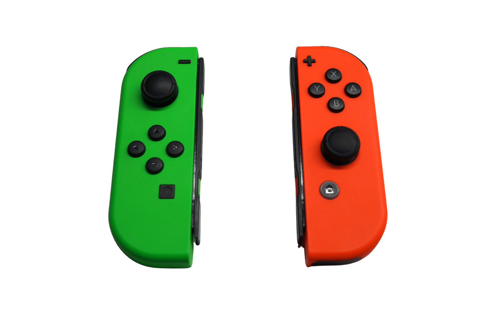 Nintendo Switch Joy-Con Controller Sæt – Neon Green & Neon Pink (Originale) (Brugt)