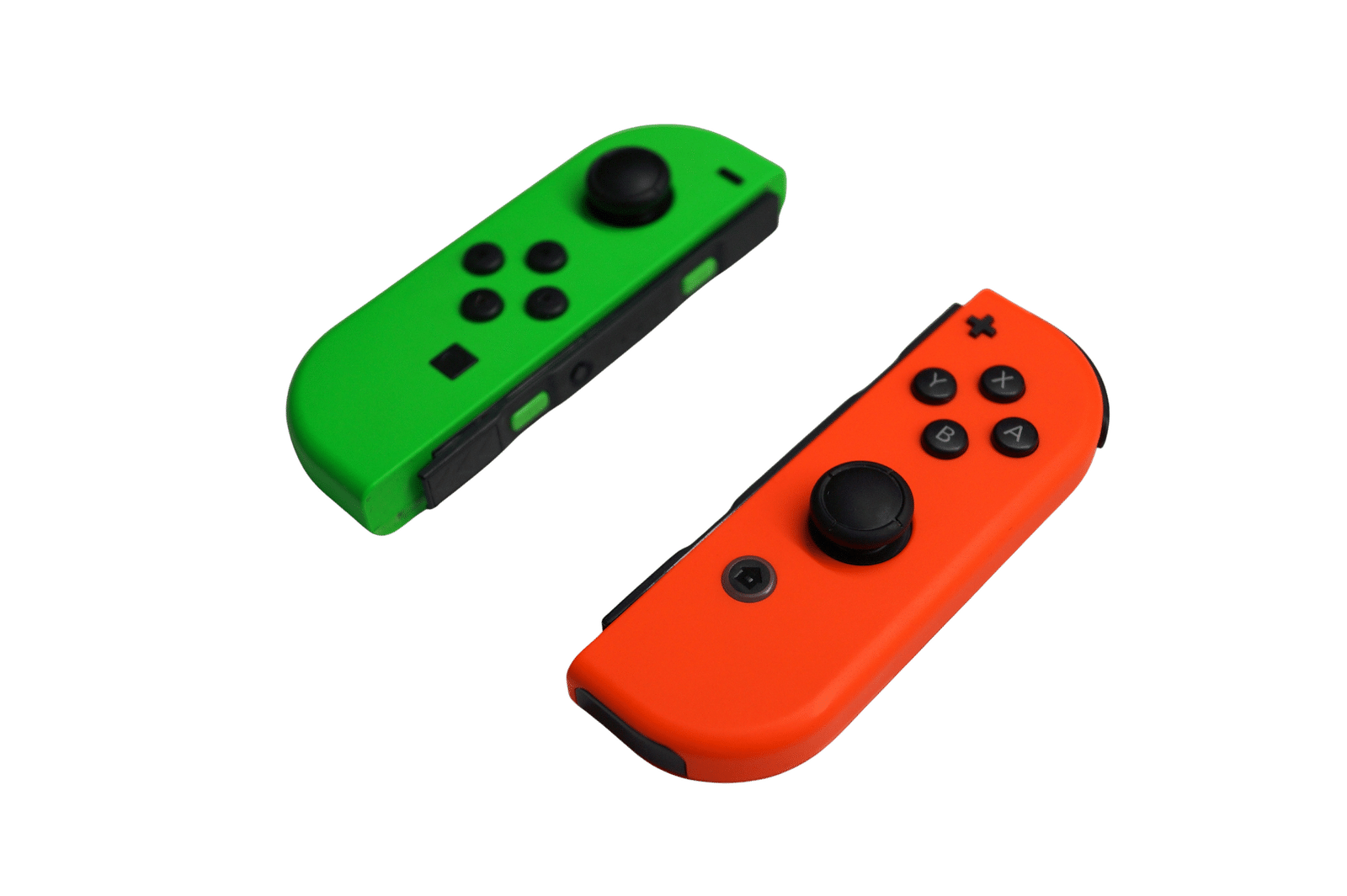 Nintendo Switch Joy-Con Controller Sæt – Neon Green & Neon Pink (Originale) (Brugt)