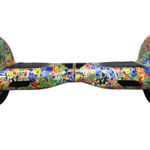 Skate Flash 10" Hoverboard med Bluetooth – Graffiti (Brugt)