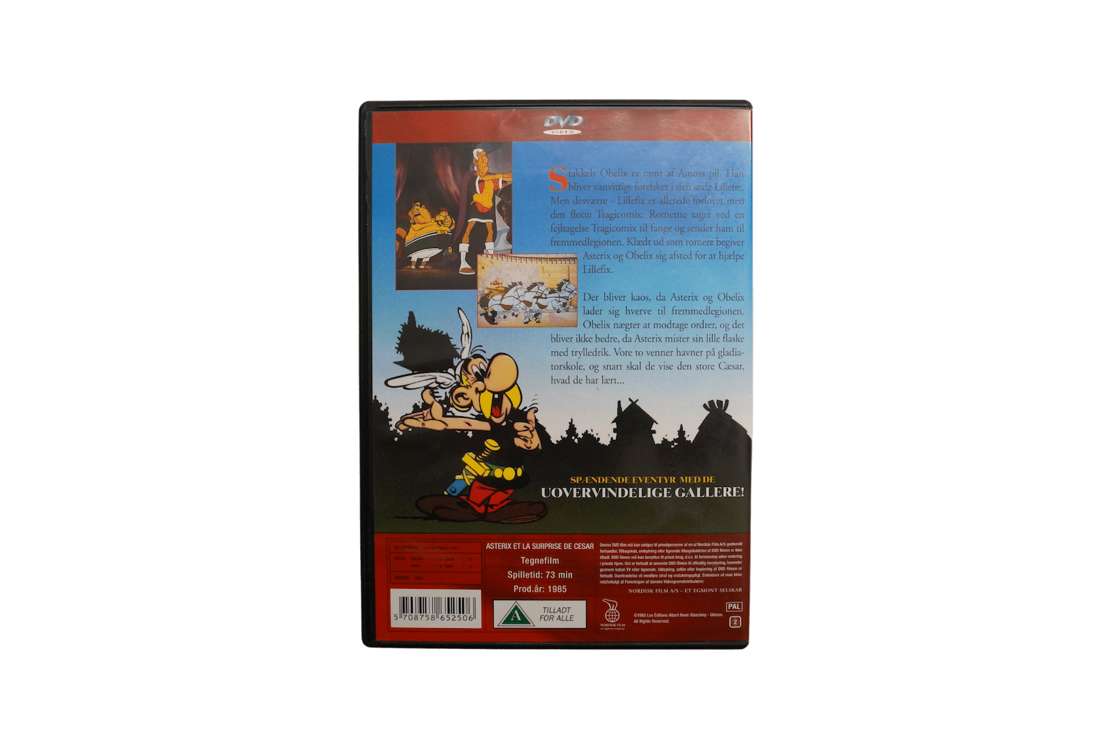 Asterix: Sejren over Cæsar – DVD (Brugt)