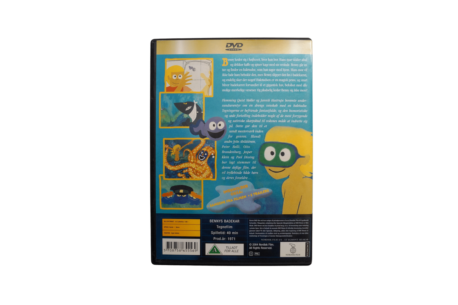 Bennys Badekar – DVD (Brugt)