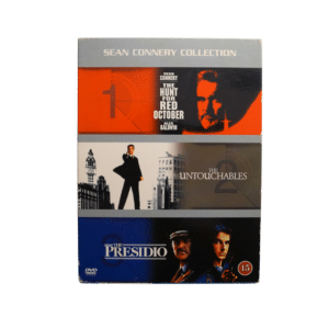 Sean Connery Collection – 3 Film – DVD (Brugt)
