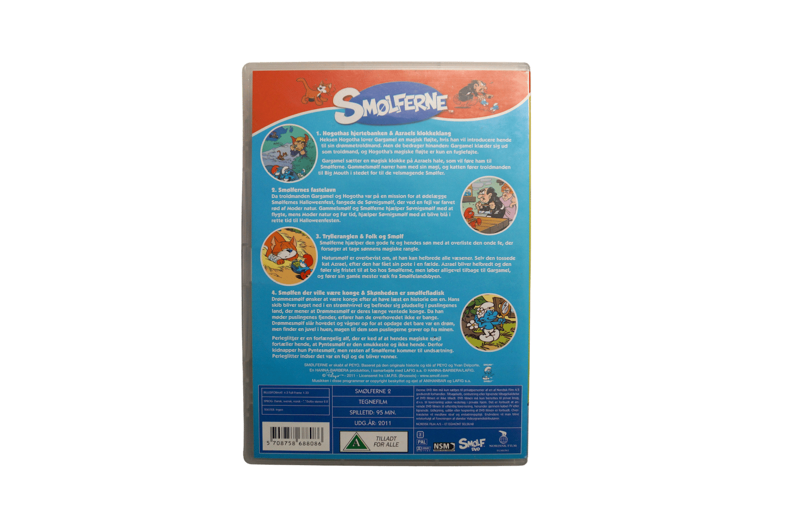 Smølferne: Azraels Klokkeklang – DVD (Brugt)