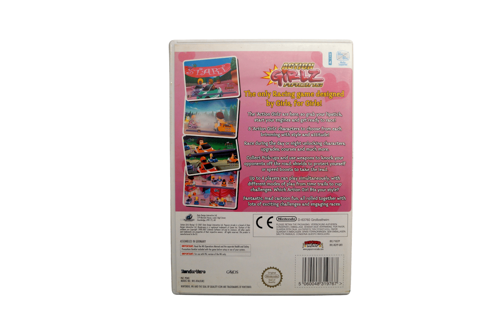 Action Girlz Racing – Nintendo Wii (Brugt)