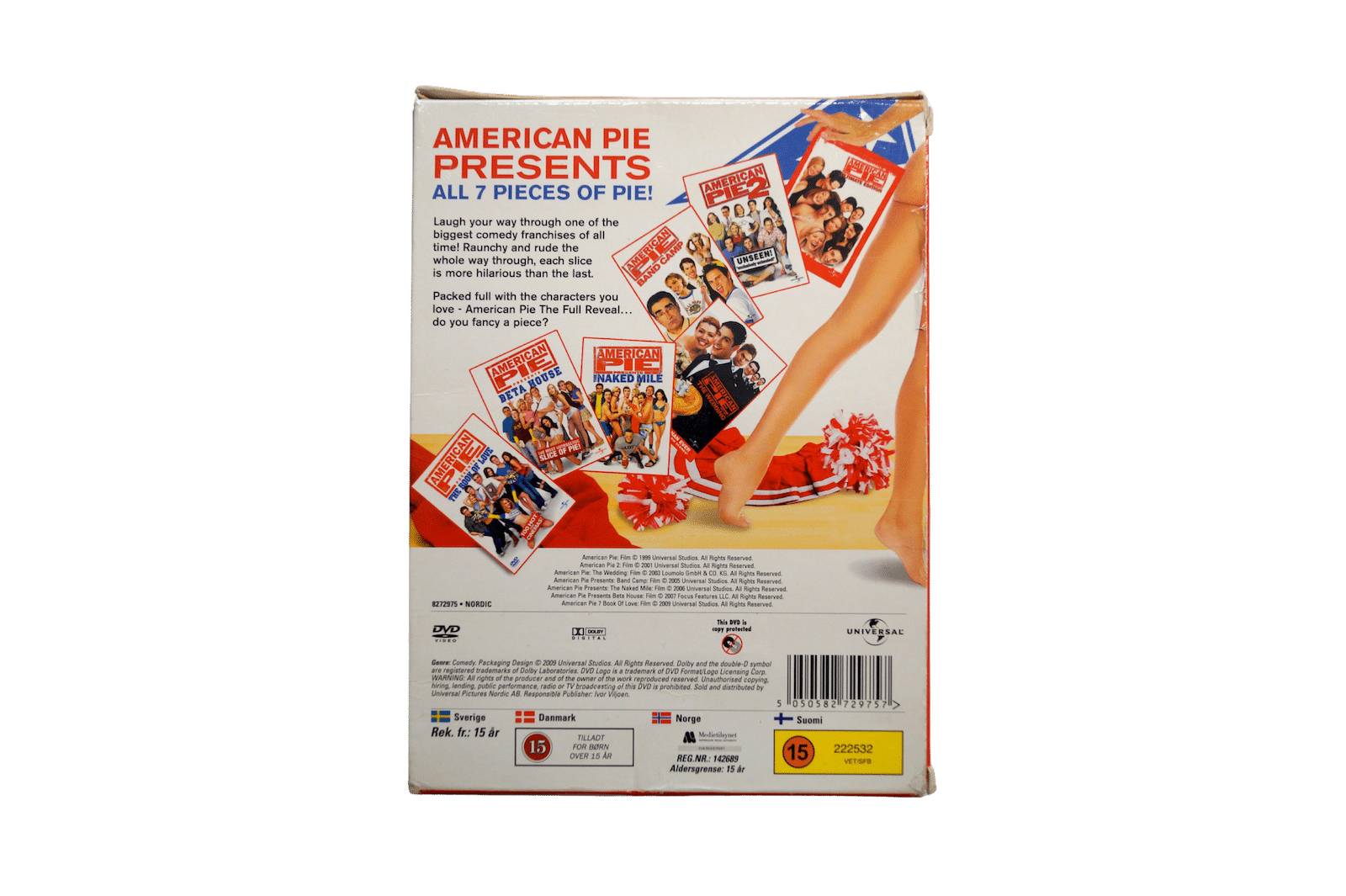American Pie - The Full Reveal Box Set - DVD (Brugt)