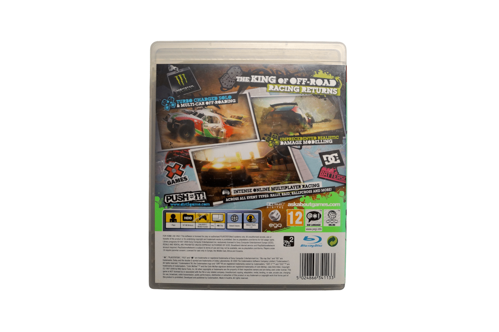 Colin McRae: DiRT 2 – PS3 (Brugt)