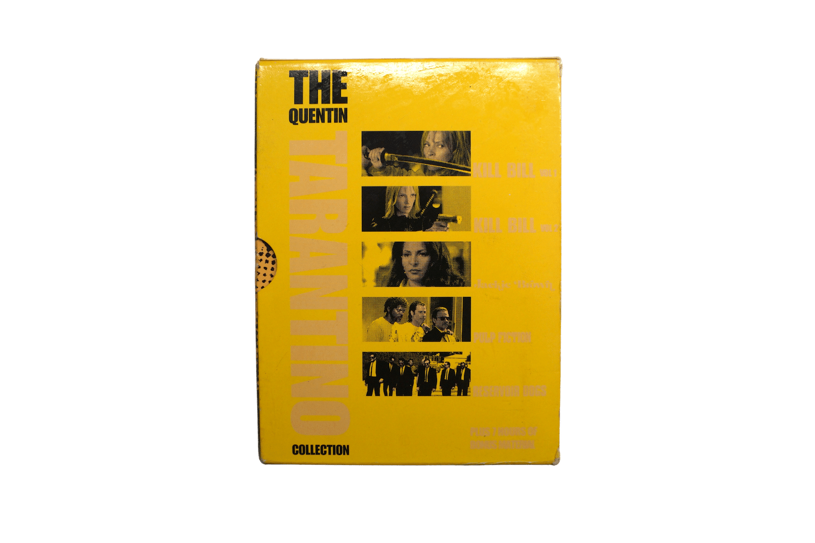 Quentin Tarantino – Kill Bill Vol. 1 & 2, Jackie Brown & Reservoir Dogs – DVD (Brugt)