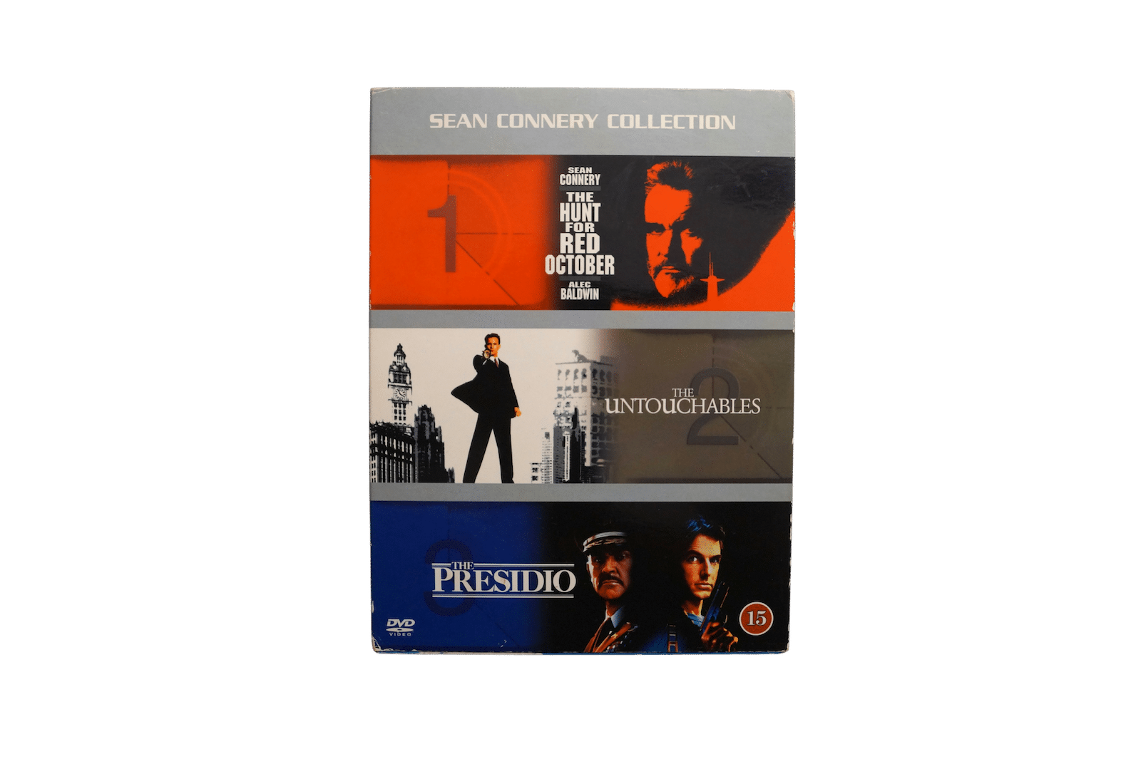 Sean Connery Collection – 3 Film – DVD (Brugt)