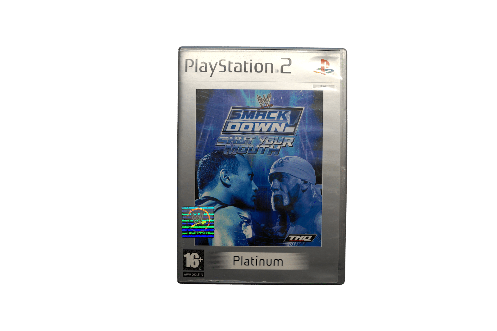 SmackDown! Shut Your Mouth – Platinum – PS2 (Brugt)