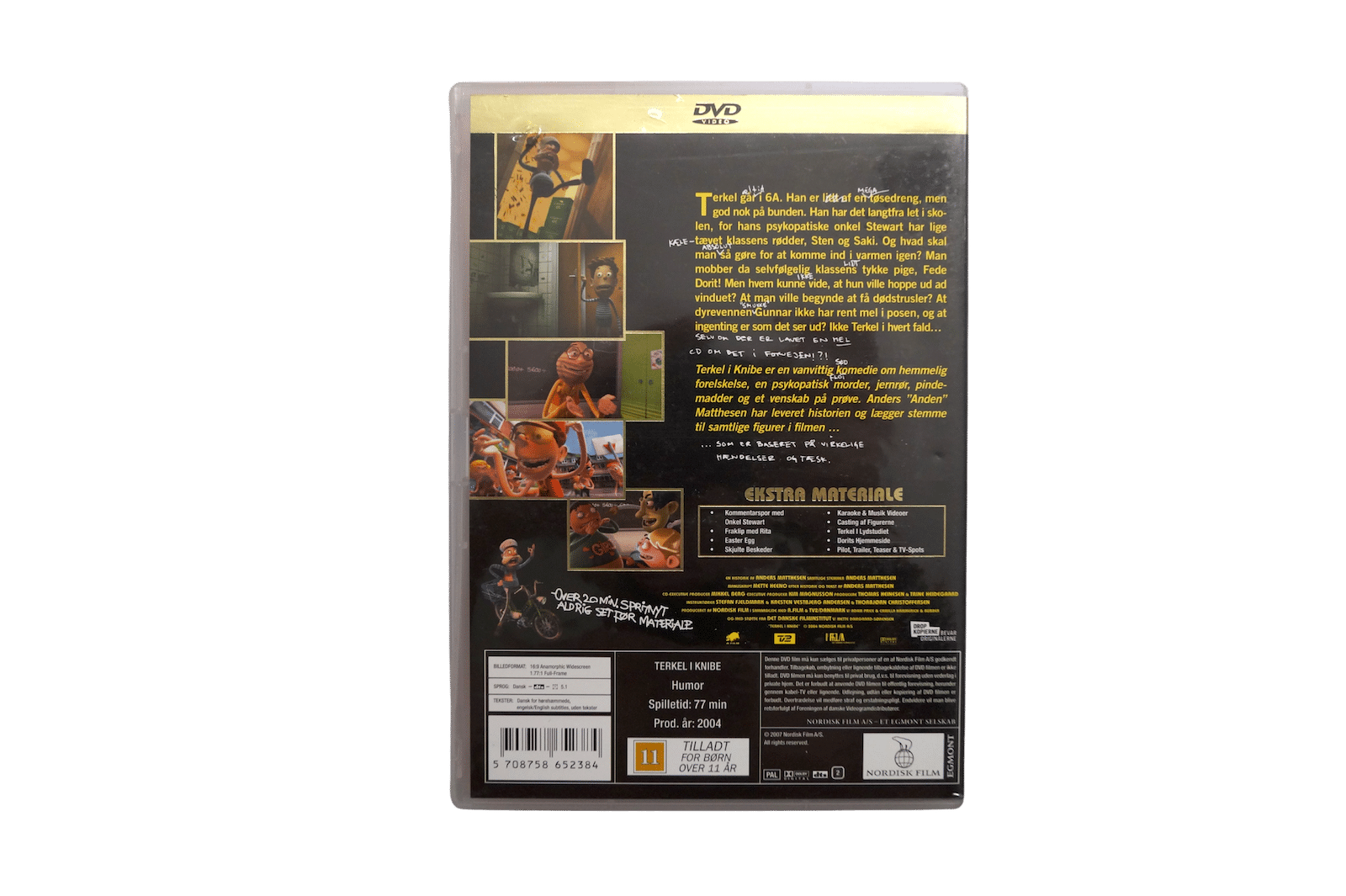 Terkel i Knibe – Kødfløjte Edition – DVD (Brugt)