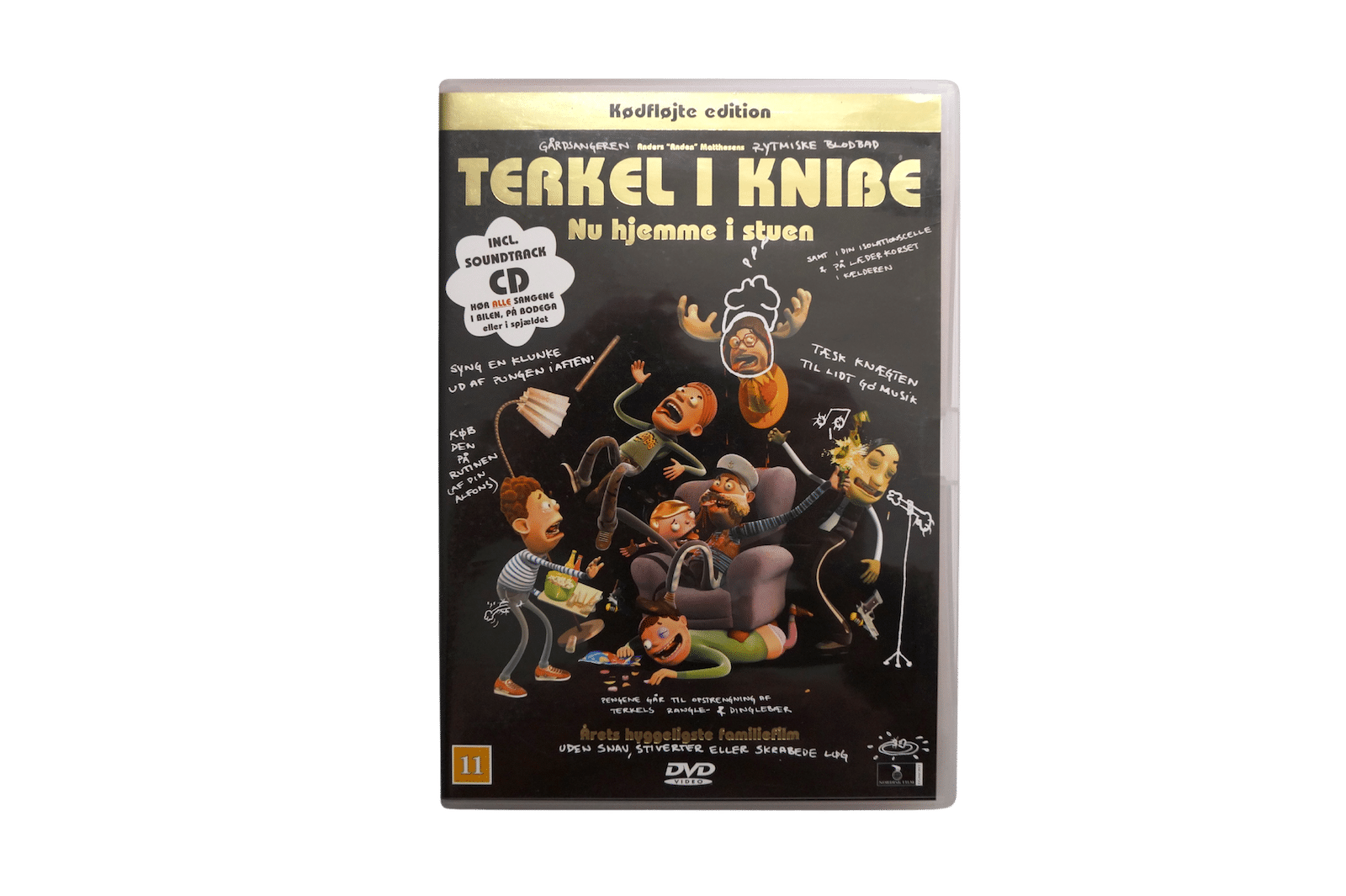 Terkel i Knibe – Kødfløjte Edition – DVD (Brugt)