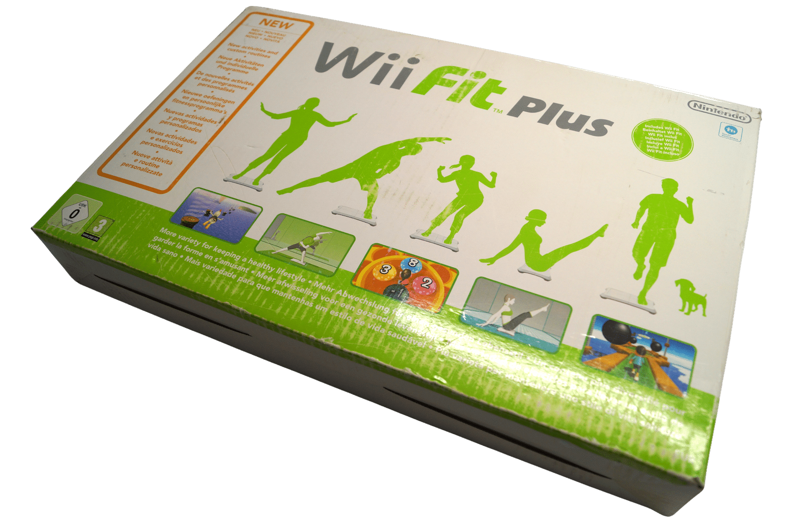 Wii Balance Board inkl. Wii Fit Plus - Nintendo Wii (Brugt)
