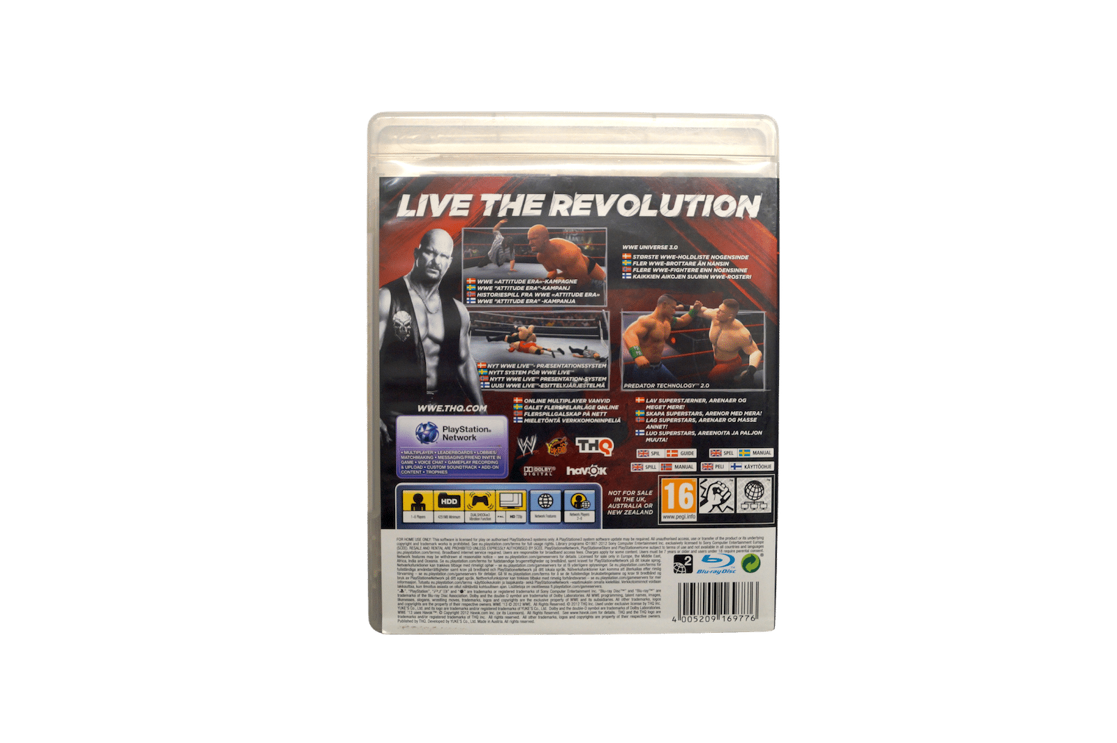 WWE '13 – PS3 (Brugt)