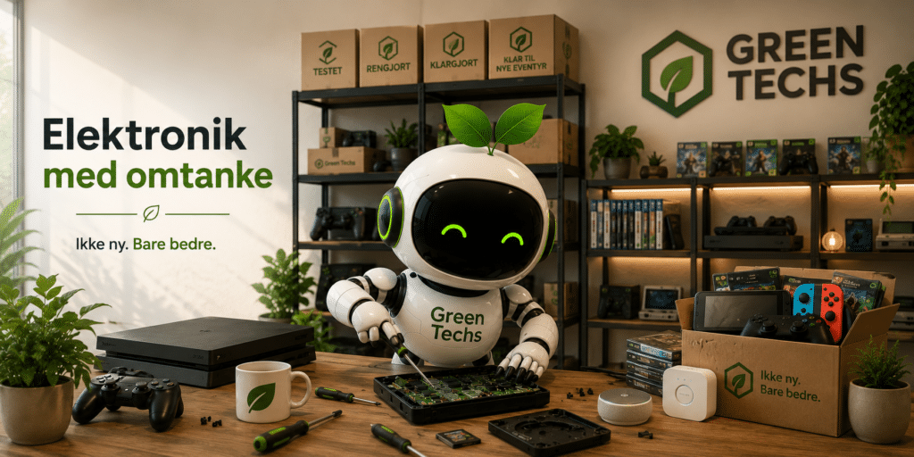 Green Techs giver brugt elektronik nyt liv