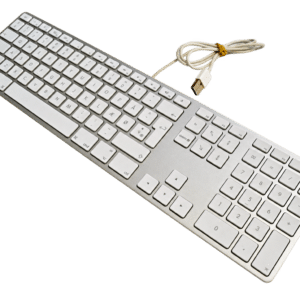 Apple Keyboard A1243 med Mighty Mouse A1152 (Brugt)