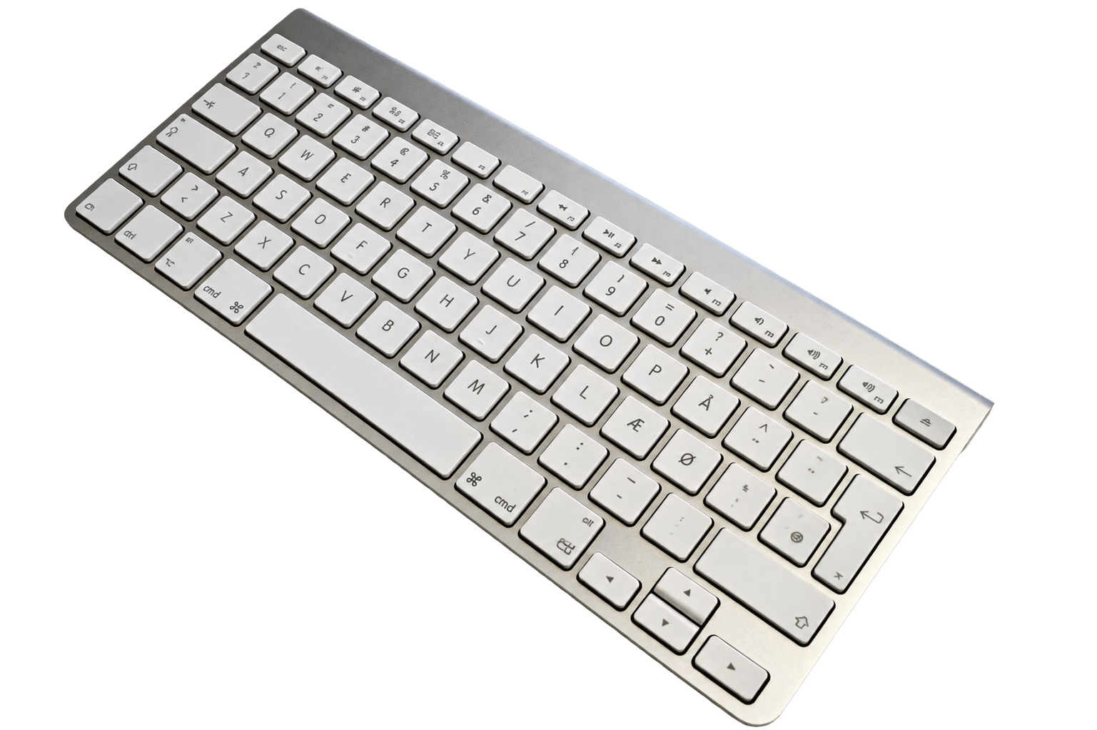 Apple Wireless Keyboard (A1314) – Dansk Layout (Brugt)