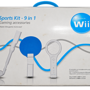 Sports Kit 9-i-1 – Nintendo Wii (Ny i åben emballage) – Alle varer – Front cover