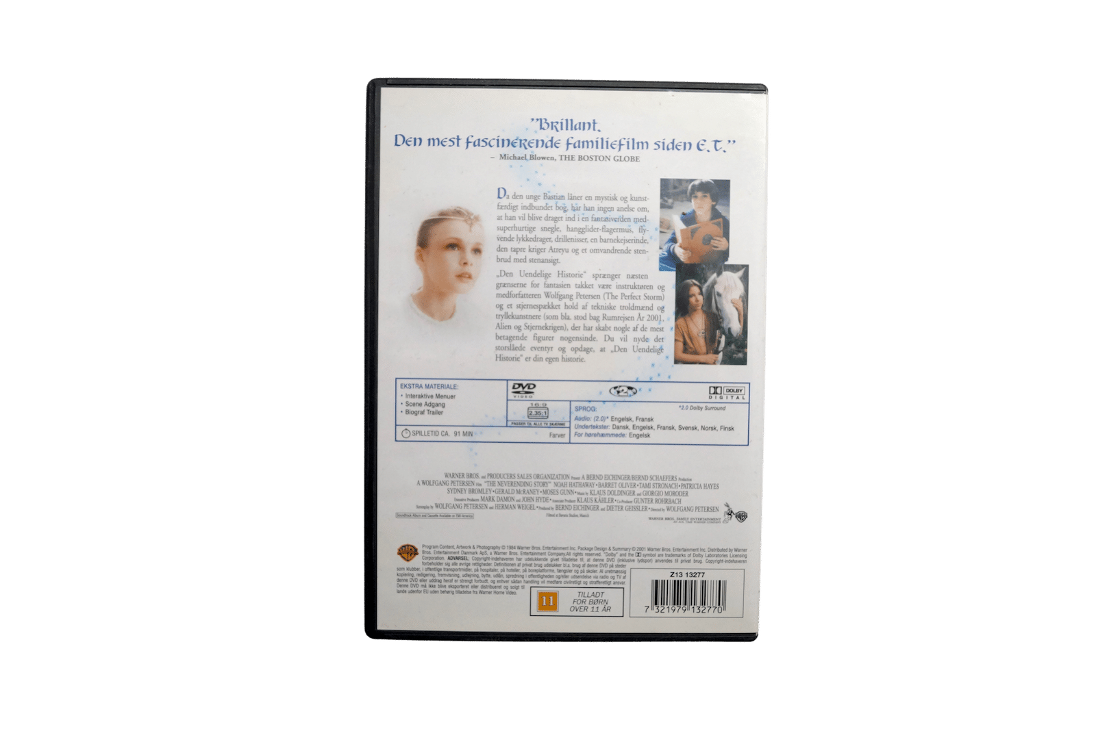 Den Uendelige Historie – DVD (Brugt)