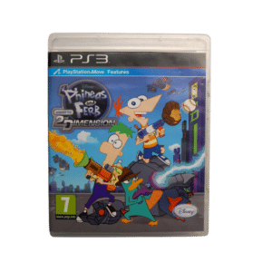 Phineas and Ferb: Across the 2nd Dimension – PS3 Move (Brugt)