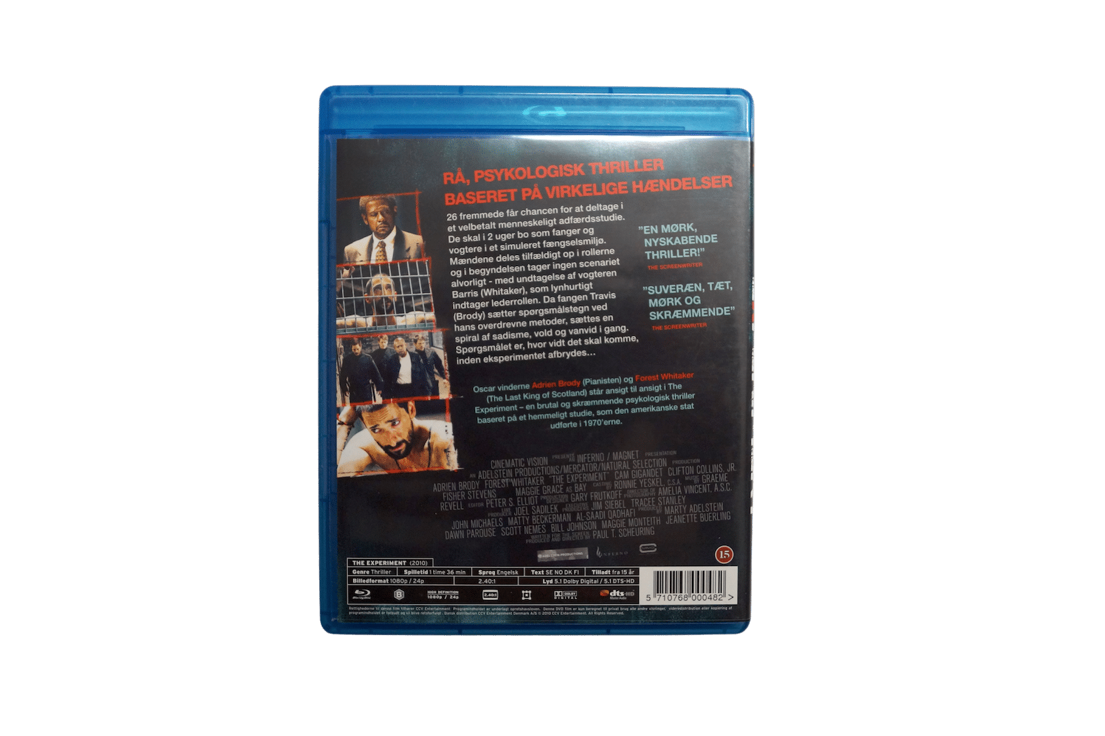 The Experiment – Blu-ray (Brugt)