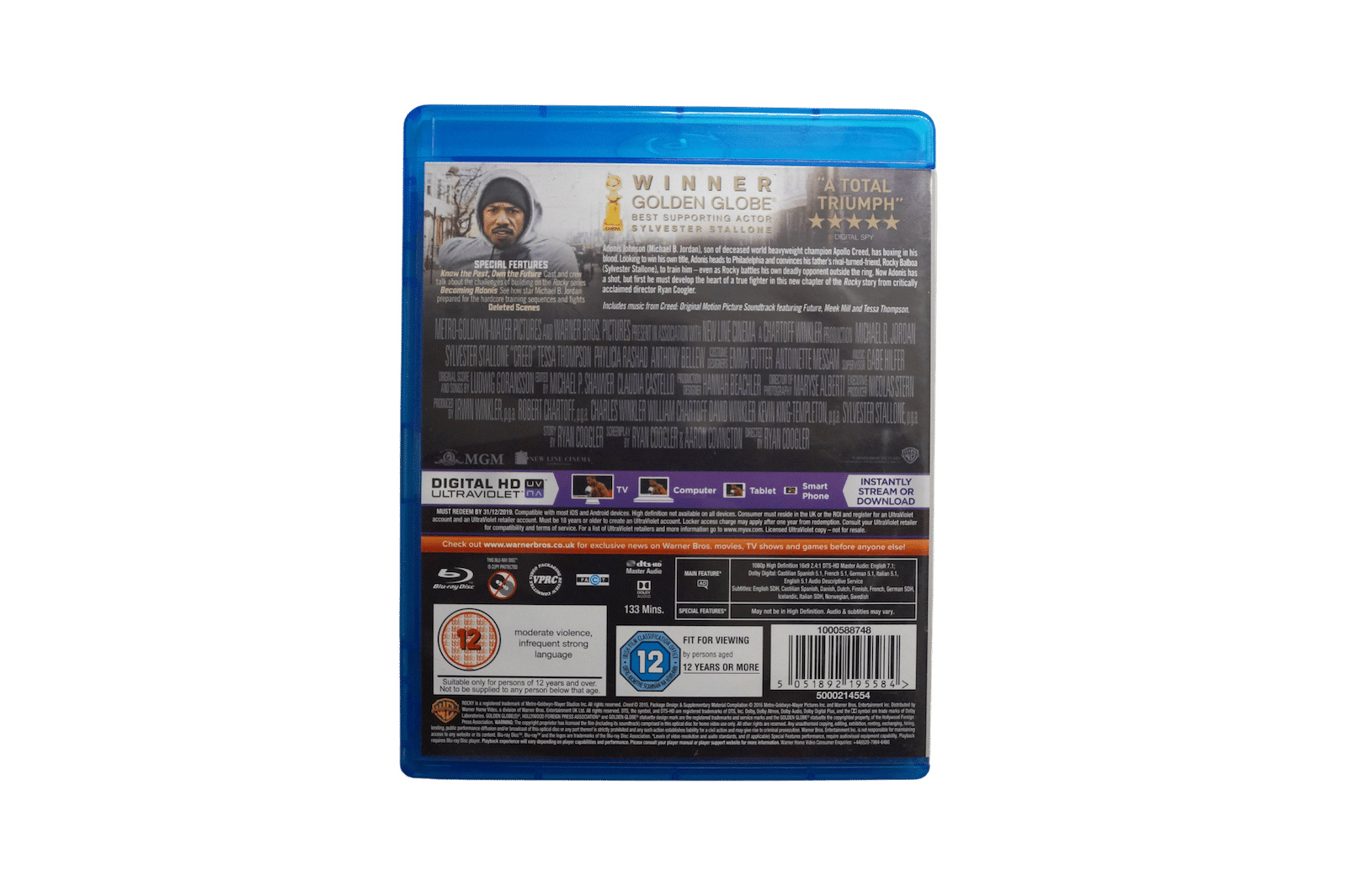 Creed – The Rocky Legacy – Blu-ray (Brugt)