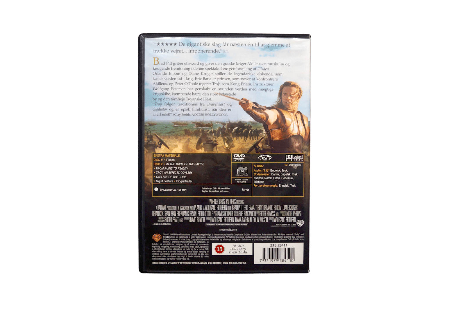 Troja - 2-Disc Widescreen Edition - DVD (Brugt)