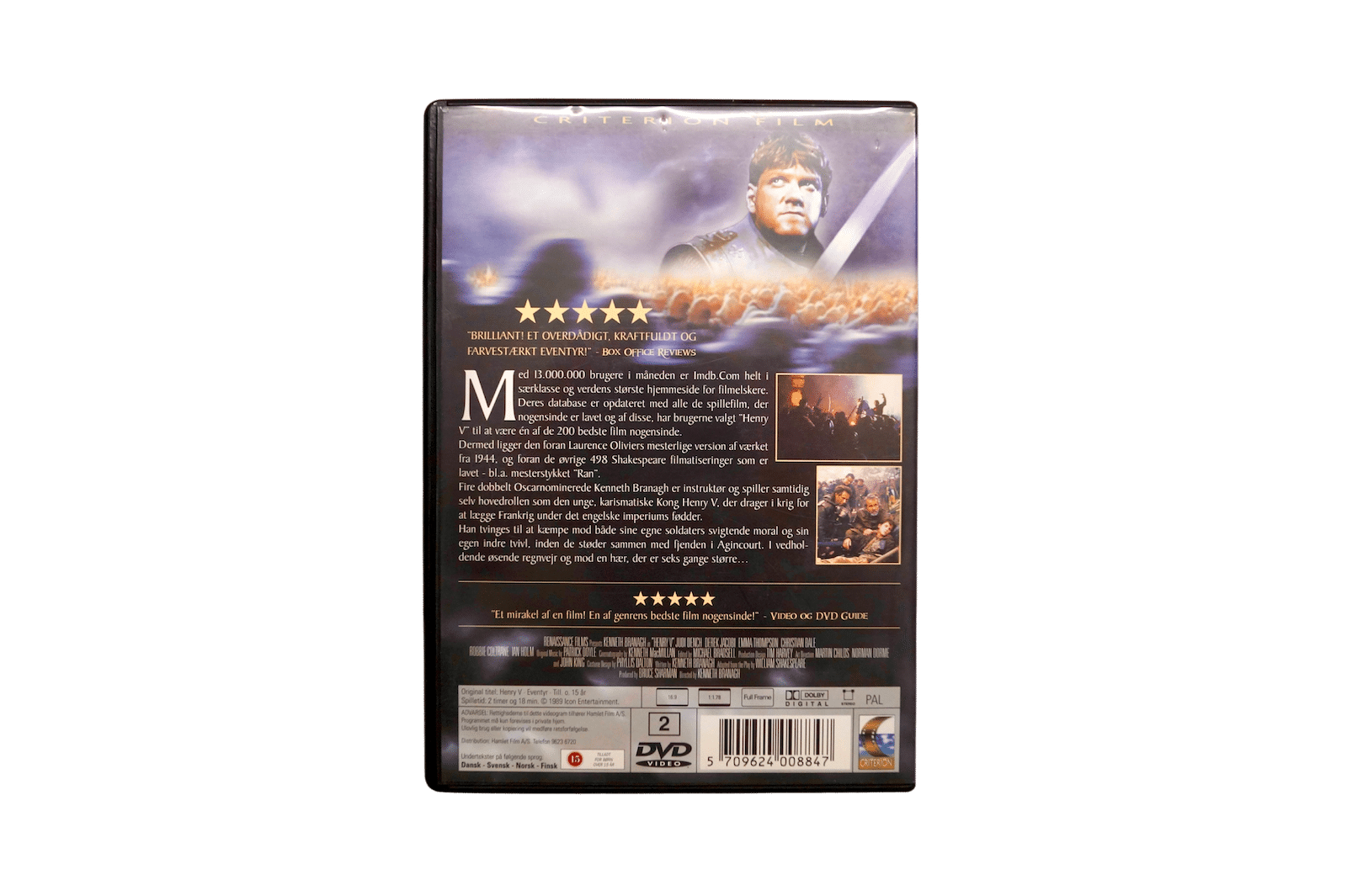 Henry V - DVD (Brugt)