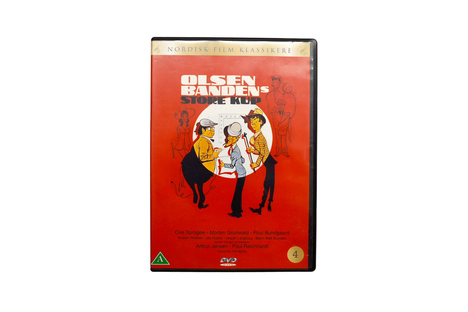 Olsen Bandens Store Kup - DVD (Brugt)