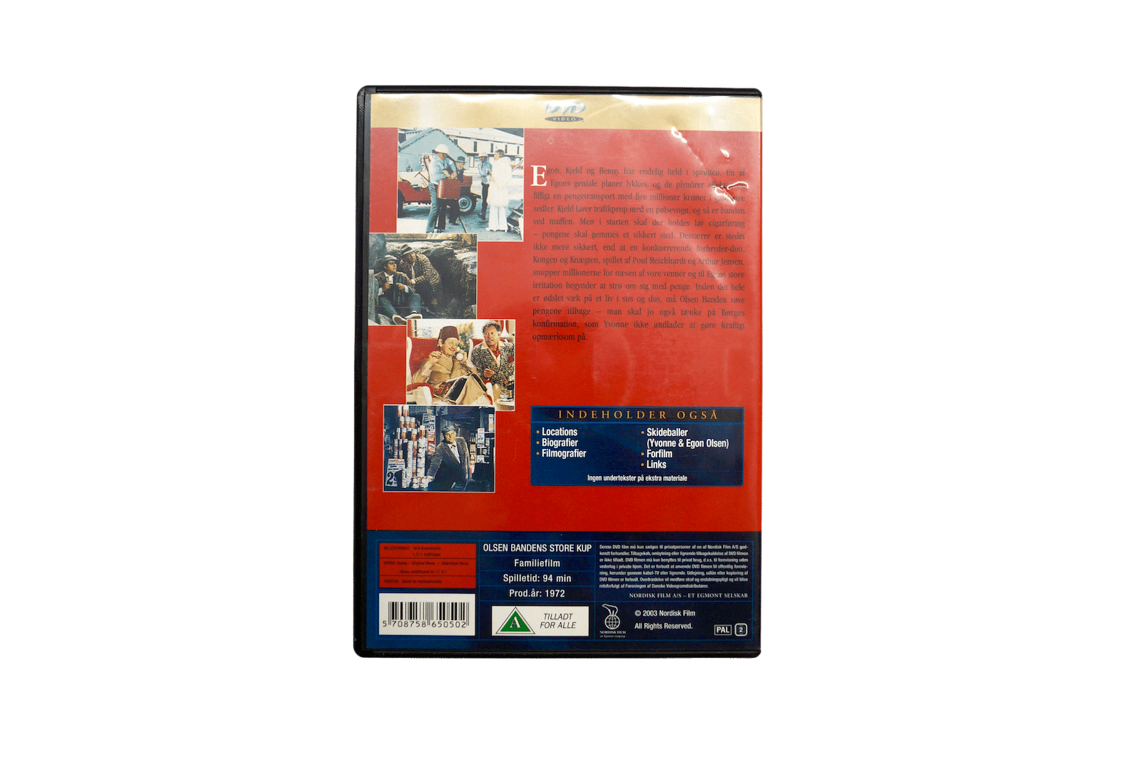 Olsen Bandens Store Kup - DVD (Brugt)