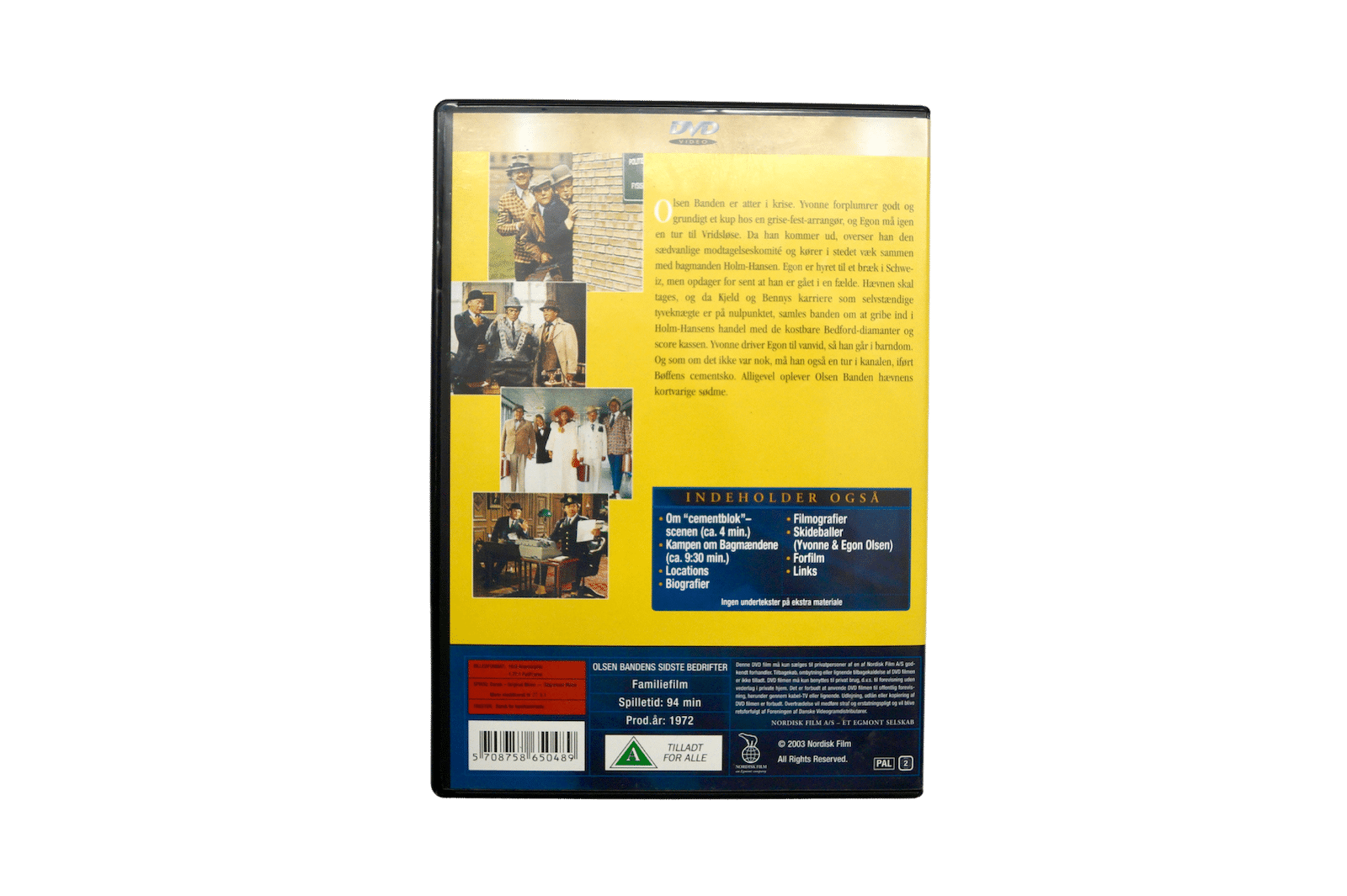 Olsen Bandens Sidste Bedrifter - DVD (Brugt)