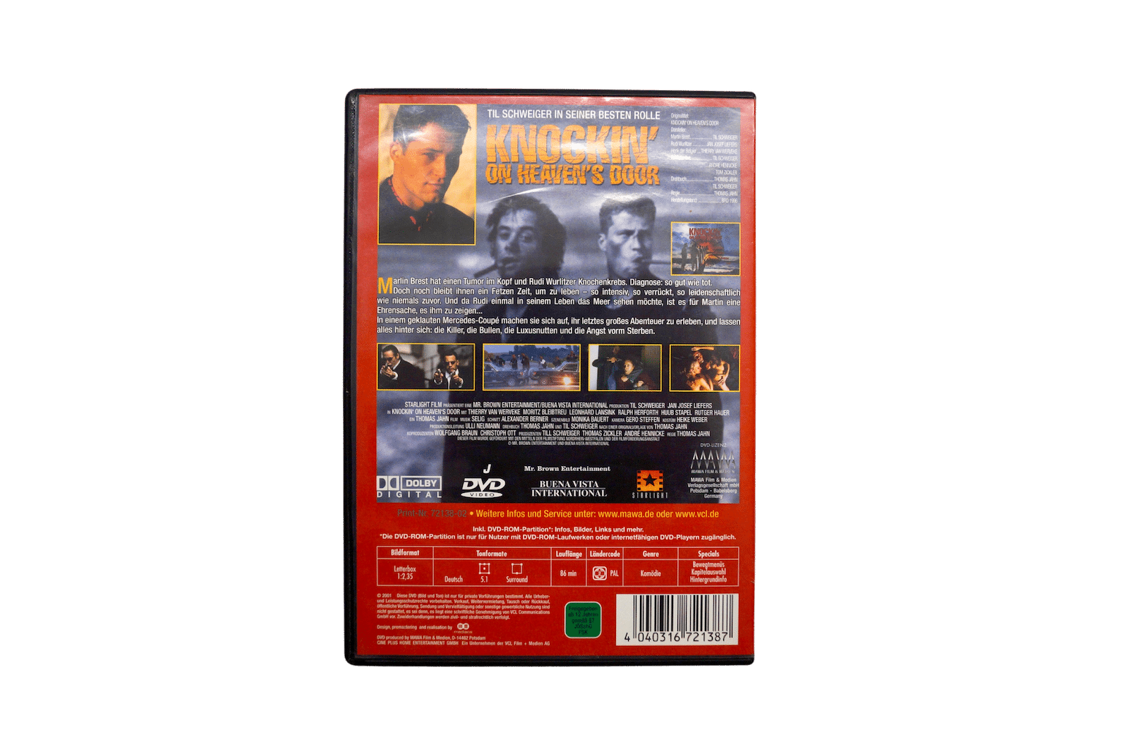 Knockin' on Heaven's Door - DVD (Brugt)